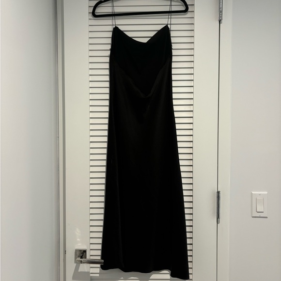 Stelen Black Slip Dress - Picture 2 of 4